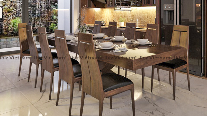 Ibiz Việt Nam - địa chỉ cung cấp nội thất bàn ghế ăn gỗ óc chó hàng đầu Việt Nam