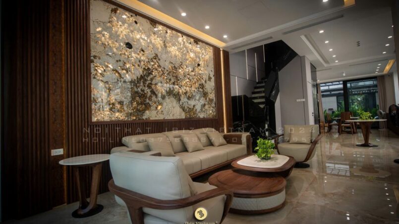 đơn vị thiết kế thi công chung cư gỗ óc chó uy tín