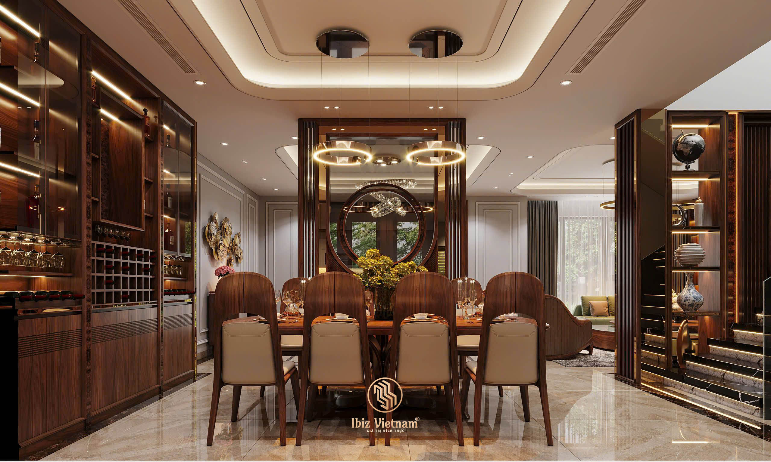 du-an-thiet-ke-noi-that-biet-thu-go-oc-cho-Hung-Yen-3d (13) Dự án thiết kế nội thất biệt thự gỗ óc chó Hưng Yên