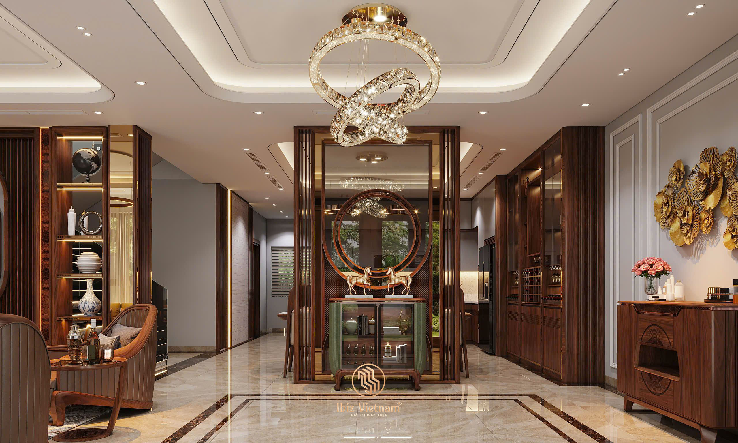 du-an-thiet-ke-noi-that-biet-thu-go-oc-cho-Hung-Yen-3d (14) Dự án thiết kế nội thất biệt thự gỗ óc chó Hưng Yên