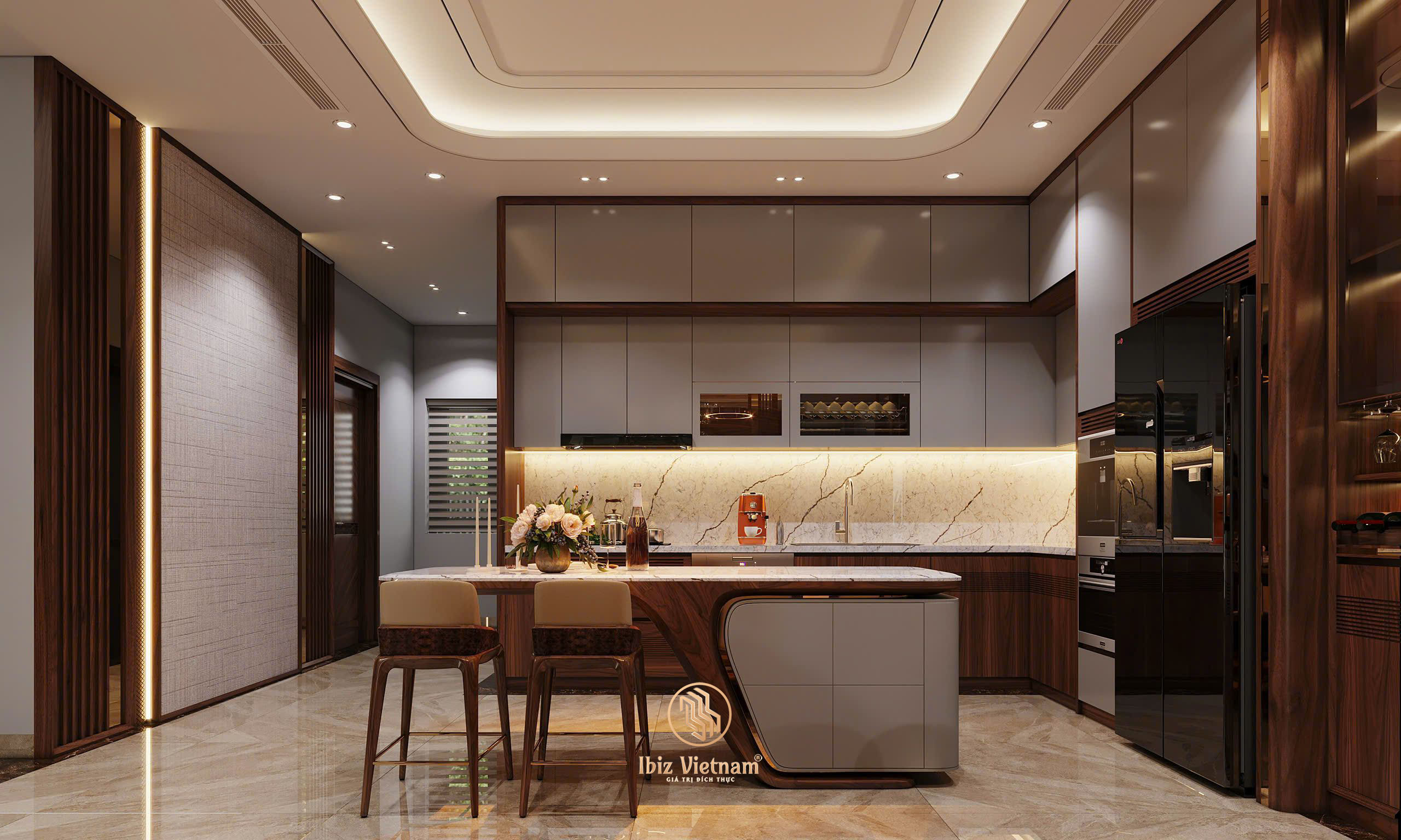 du-an-thiet-ke-noi-that-biet-thu-go-oc-cho-Hung-Yen-3d (17) Dự án thiết kế nội thất biệt thự gỗ óc chó Hưng Yên