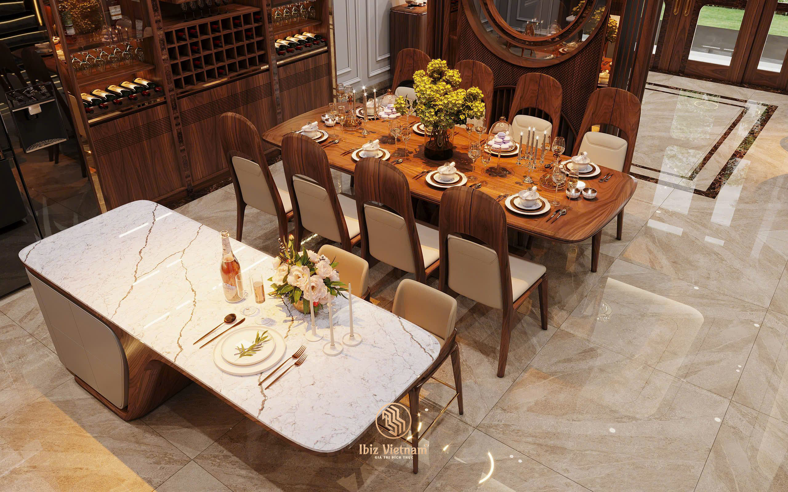 du-an-thiet-ke-noi-that-biet-thu-go-oc-cho-Hung-Yen-3d (19) Dự án thiết kế nội thất biệt thự gỗ óc chó Hưng Yên