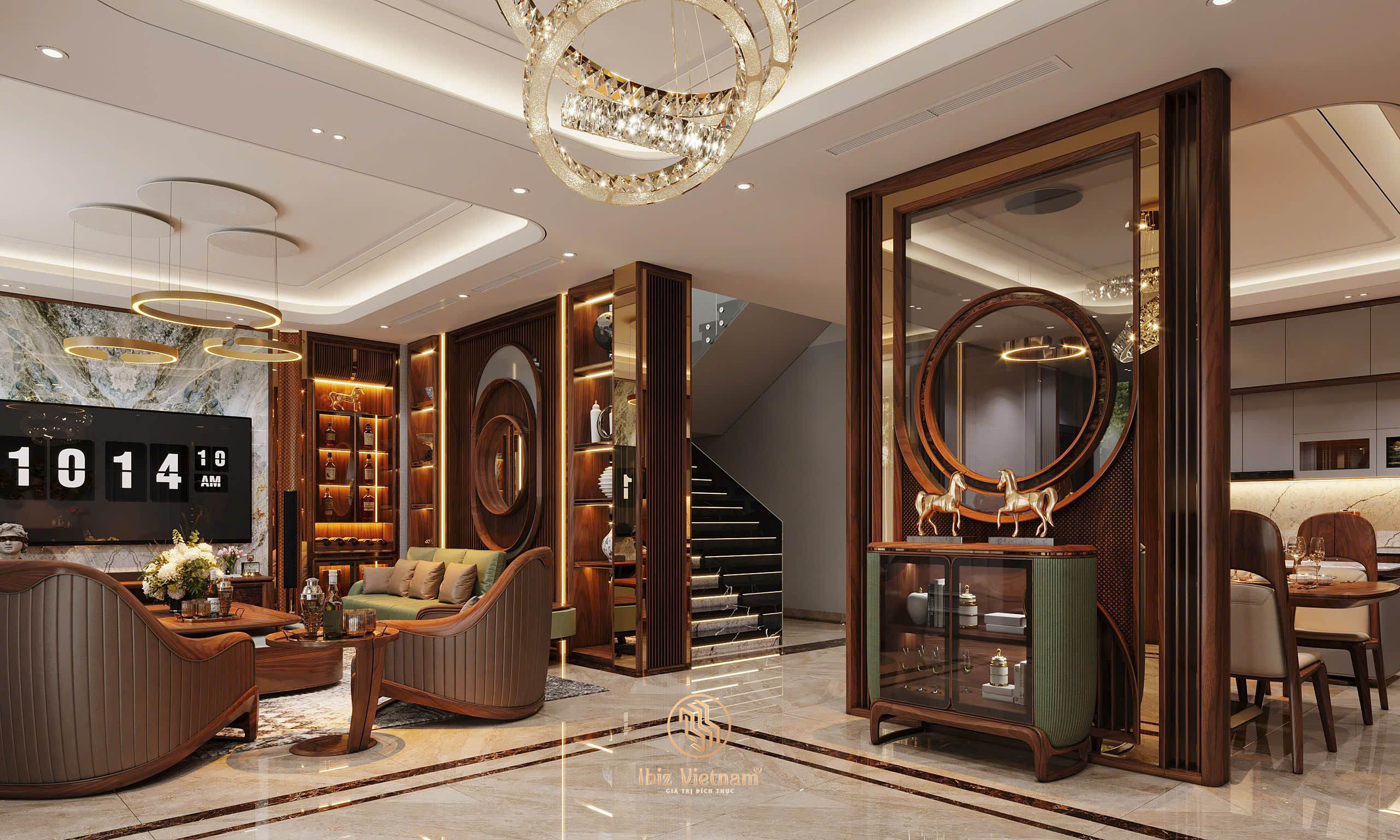 du-an-thiet-ke-noi-that-biet-thu-go-oc-cho-Hung-Yen-3d (8) Dự án thiết kế nội thất biệt thự gỗ óc chó Hưng Yên