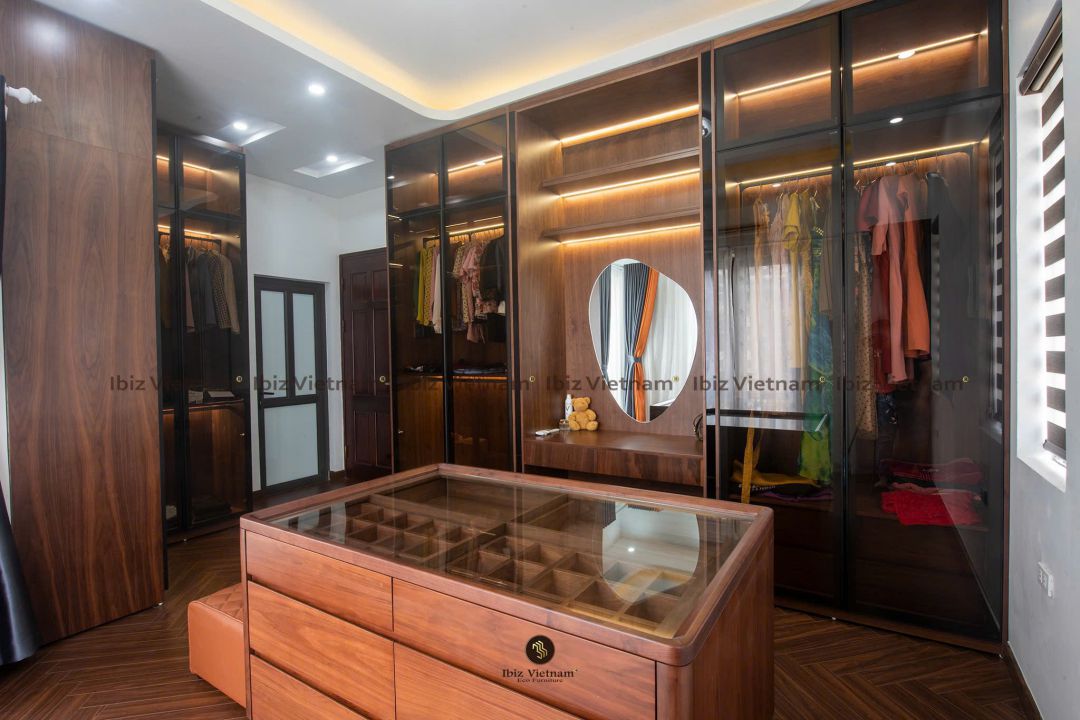 mẫu biệt thự gỗ óc chó
