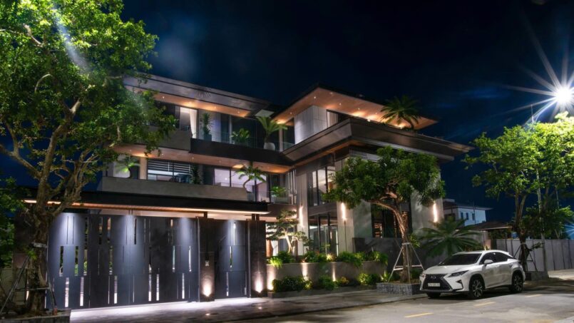 Dự án nội thất cao cấp gỗ óc chó biệt thự gỗ óc chó Mansion T.H tại Nghệ An