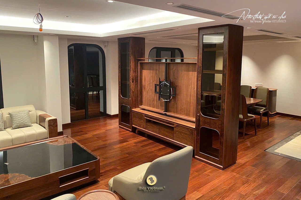 kinh nghiệm mua nội thất gỗ óc chó