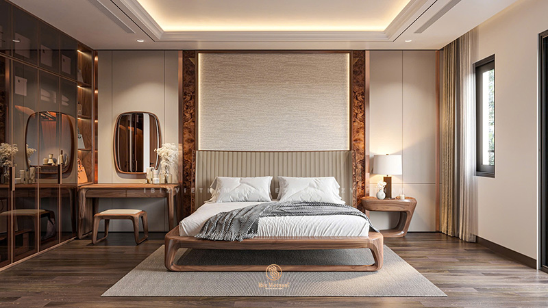 Top 8 Mẫu Bàn Trang Điểm Gỗ Óc Chó Đẹp Nhất 2025